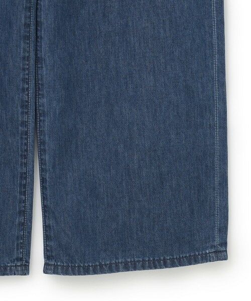 セール】 【WEB限定/洗える】23区DENIM ライトダンガリー ワイド
