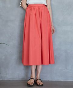 23区 / ニジュウサンク ミニ・ひざ丈スカート | 【洗える】ハイカウントライトタフタ ギャザースカート