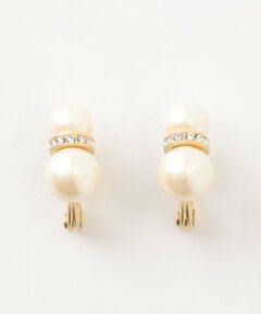23区 / ニジュウサンク ピアス・イヤリング | 【APPLAUDIR】ダブルパール イヤリング