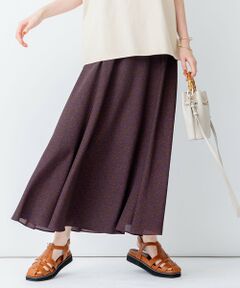【SLOW/洗える】アンティークフラワープリント スカート