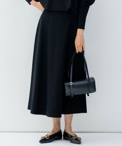 23区 / ニジュウサンク ミニ・ひざ丈スカート | 【洗える/セットアップ対応】ヴィスコースストレッチ フレア スカート