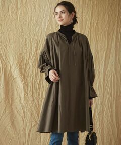 23区 / ニジュウサンク ロング・マキシ丈ワンピース | 【SLOW/一部店舗限定】ウォッシュドコットンストレッチ ワンピース