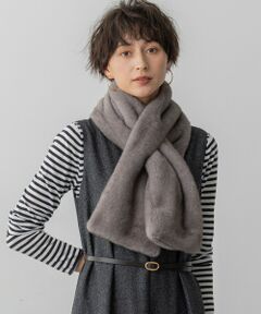 【タグ付き未使用】APSTUDIO SCENTOF ファーフーディー AP STUDIO【SCENTOF ファーフーディー】