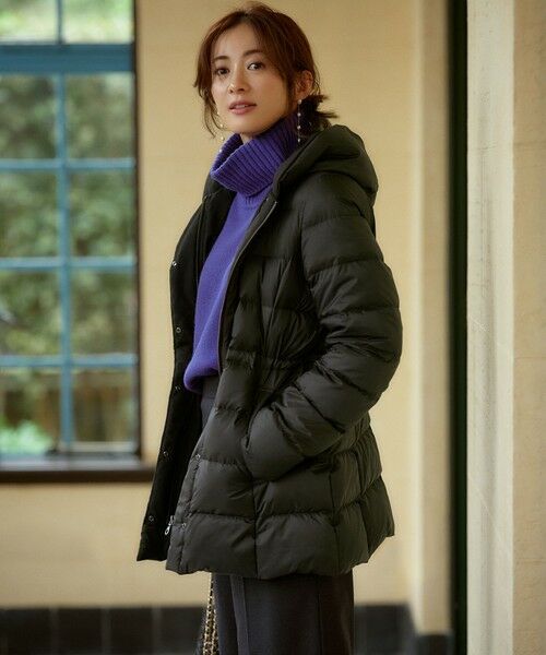 23区 / ニジュウサンク ダウンジャケット・ベスト | 【VERY掲載/新色追加】シレータフタ ミドル丈 ダウンコート | 詳細3
