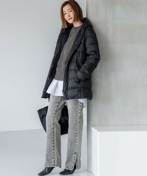 23区 / ニジュウサンク ダウンジャケット・ベスト | 【VERY掲載/新色追加】シレータフタ ミドル丈 ダウンコート | 詳細5