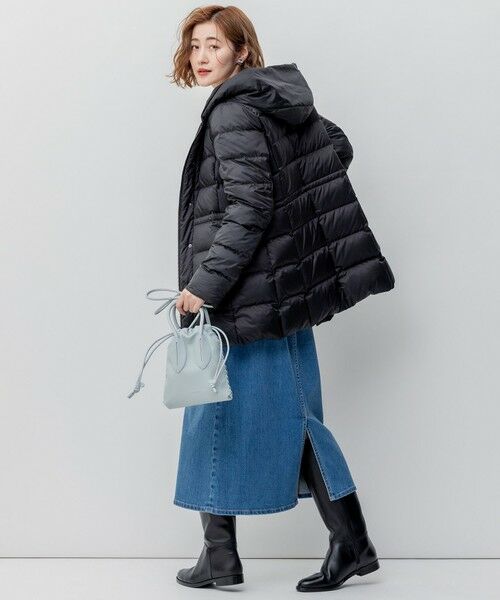 23区 / ニジュウサンク ダウンジャケット・ベスト | 【VERY掲載/新色追加】シレータフタ ミドル丈 ダウンコート | 詳細6