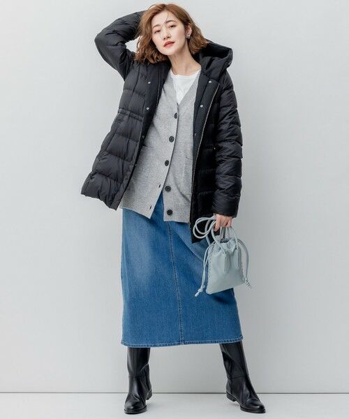 23区 / ニジュウサンク ダウンジャケット・ベスト | 【VERY掲載/新色追加】シレータフタ ミドル丈 ダウンコート | 詳細7