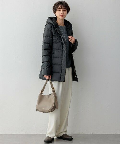 23区 / ニジュウサンク ダウンジャケット・ベスト | 【VERY掲載/新色追加】シレータフタ ミドル丈 ダウンコート | 詳細9