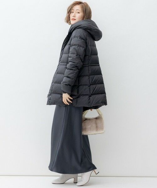 23区 / ニジュウサンク ダウンジャケット・ベスト | 【VERY掲載/新色追加】シレータフタ ミドル丈 ダウンコート | 詳細11