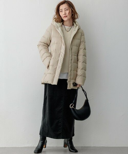 23区 / ニジュウサンク ダウンジャケット・ベスト | 【VERY掲載/新色追加】シレータフタ ミドル丈 ダウンコート | 詳細14