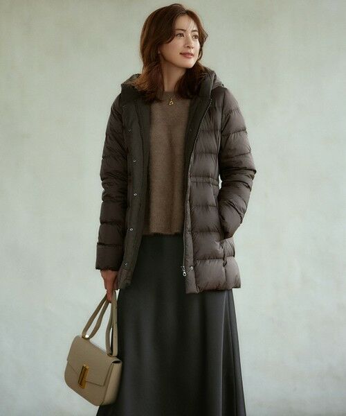 23区 / ニジュウサンク ダウンジャケット・ベスト | 【VERY掲載/新色追加】シレータフタ ミドル丈 ダウンコート | 詳細18
