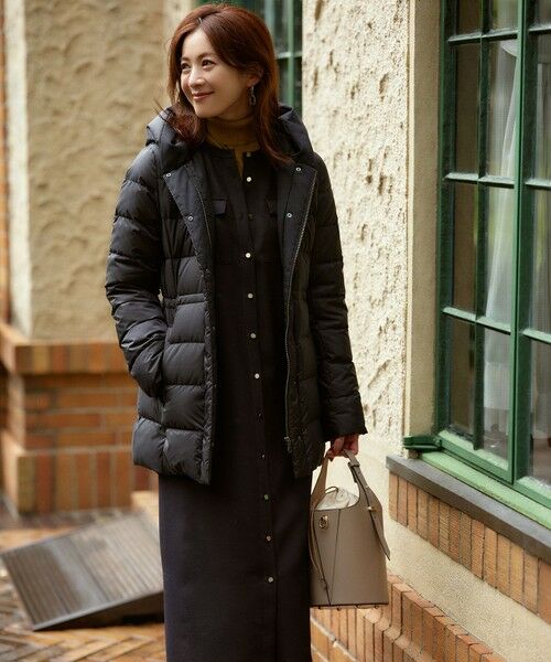23区 / ニジュウサンク ダウンジャケット・ベスト | 【VERY掲載/新色追加】シレータフタ ミドル丈 ダウンコート | 詳細27