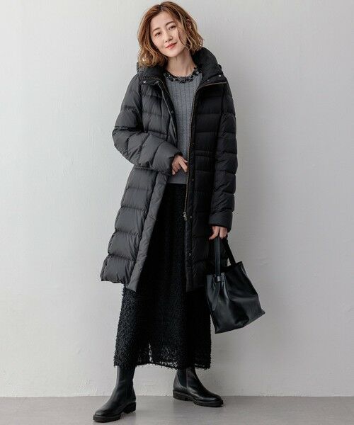 23区 / ニジュウサンク ダウンジャケット・ベスト | 【VERY掲載/新色追加】シレータフタ ロング ダウンコート | 詳細4