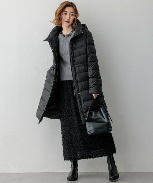 23区 / ニジュウサンク ダウンジャケット・ベスト | 【VERY掲載/新色追加】シレータフタ ロング ダウンコート | 詳細5