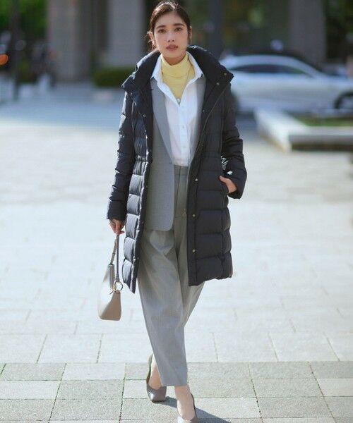 23区 / ニジュウサンク ダウンジャケット・ベスト | 【VERY掲載/新色追加】シレータフタ ロング ダウンコート | 詳細13