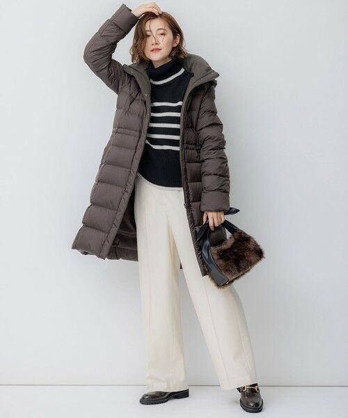 23区 / ニジュウサンク ダウンジャケット・ベスト | 【VERY掲載/新色追加】シレータフタ ロング ダウンコート | 詳細28