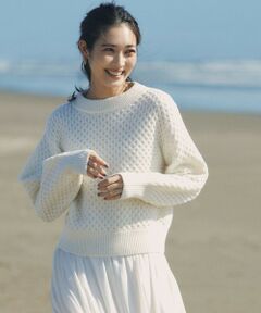 23区 / ニジュウサンク ニット・セーター | 【一部店舗限定/洗える】ハニカム ニット