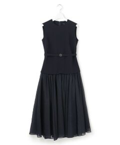 23区 / ニジュウサンク ドレス | 【APPLAUDIR】クリアジョーゼットコンビ ドレス