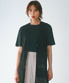 【GLOW8月号掲載/接触冷感】半袖 クロップド IT TEE