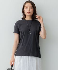 23区 / ニジュウサンク カットソー | 【SLOW/WEB限定】シアーツイストシングルジャージー Tシャツ