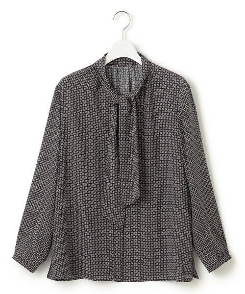 23区 / ニジュウサンク シャツ・ブラウス | 【洗える】スクエアチェーンプリント ブラウス | 詳細5