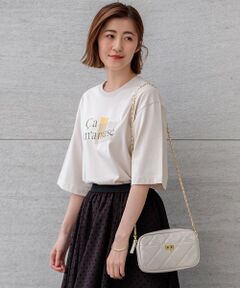 【洗える】Ca mamuse ロゴ TEE