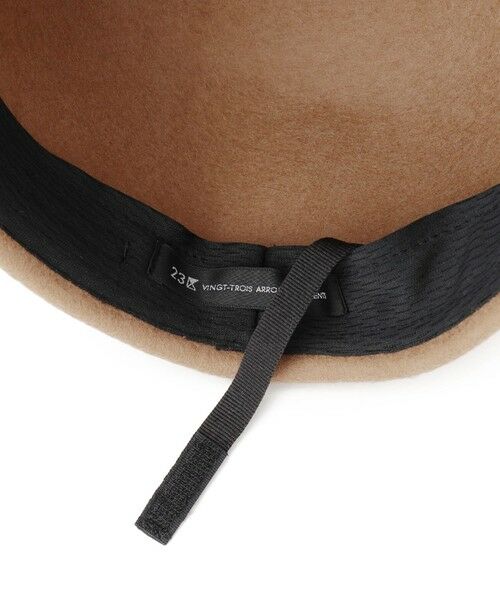 23区 / ニジュウサンク キャップ | 【見上愛さん着用】フェルト キャップ | 詳細8