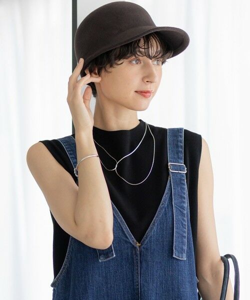 CLUBHAUS キャップ　フェルト　CH CLUBHAUS キャップ フェルト CH
