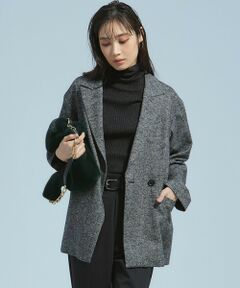 23区 / ニジュウサンク テーラードジャケット | ヘリンボーンループツイード ジャケット