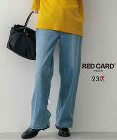 【RED CARD TOKYO×23区】デニム ワイドパンツ