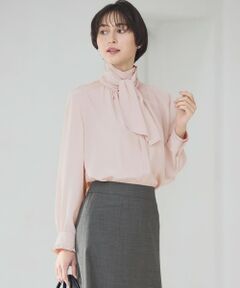 23区 / ニジュウサンク シャツ・ブラウス | 【洗える】ドットドビーデシン ブラウス