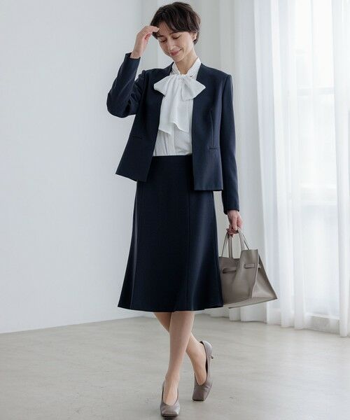 23区 / ニジュウサンク シャツ・ブラウス | 【洗える】ドットドビーデシン ブラウス | 詳細7