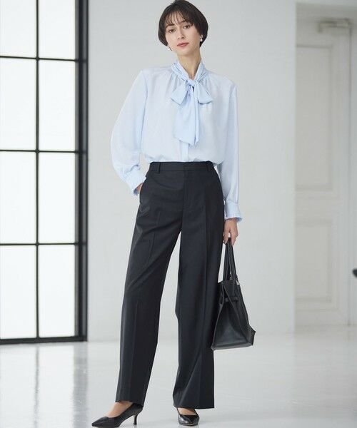 23区 / ニジュウサンク シャツ・ブラウス | 【洗える】ドットドビーデシン ブラウス | 詳細17