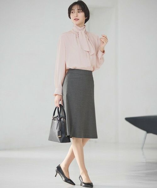 23区 / ニジュウサンク シャツ・ブラウス | 【洗える】ドットドビーデシン ブラウス | 詳細21