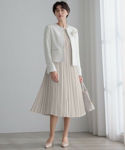 23区 / ニジュウサンク ロング・マキシ丈ワンピース | 【洗える】クリスタルアムンゼン プリーツワンピース | 詳細20