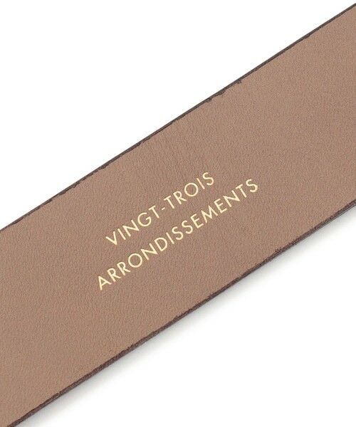 23区 / ニジュウサンク ベルト・サスペンダー | 【滝沢眞規子さん着用】ホールレス ベルト | 詳細19