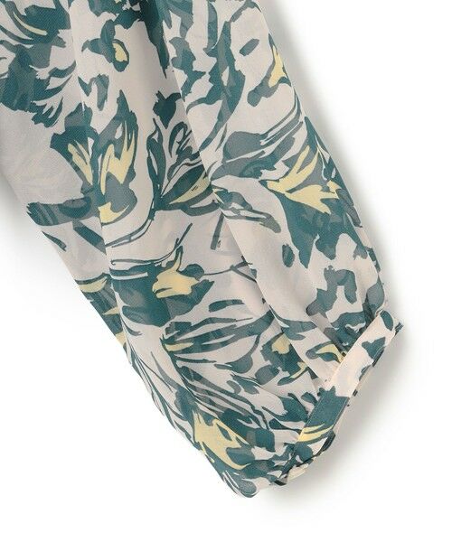 23区 / ニジュウサンク シャツ・ブラウス | 【洗える】ニュアンスフラワー プリント ブラウス | 詳細9