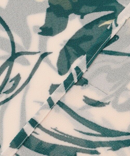 23区 / ニジュウサンク シャツ・ブラウス | 【洗える】ニュアンスフラワー プリント ブラウス | 詳細11