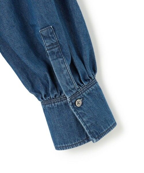 23区 / ニジュウサンク シャツ・ブラウス | 【Oggi3月号掲載/洗える】ライトダンガリー クロップド ボリュームスリーブ シャツ | 詳細22