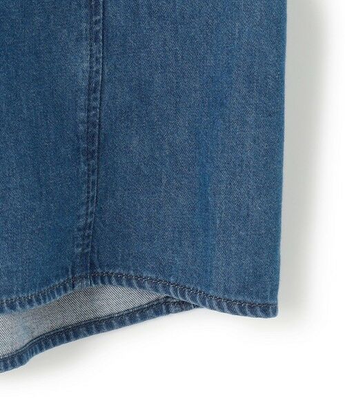 23区 / ニジュウサンク シャツ・ブラウス | 【Oggi3月号掲載/洗える】ライトダンガリー クロップド ボリュームスリーブ シャツ | 詳細23