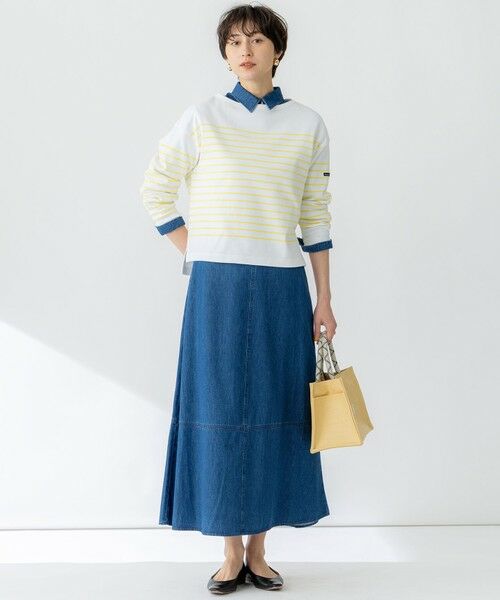 23区 / ニジュウサンク シャツ・ブラウス | 【Oggi3月号掲載/洗える】ライトダンガリー クロップド ボリュームスリーブ シャツ | 詳細17