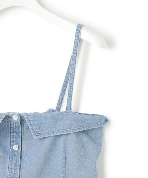 23区 / ニジュウサンク シャツ・ブラウス | 【洗える】ライトダンガリー ビスチェ | 詳細12