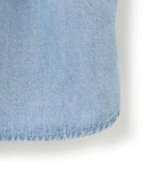 23区 / ニジュウサンク シャツ・ブラウス | 【洗える】ライトダンガリー ビスチェ | 詳細15