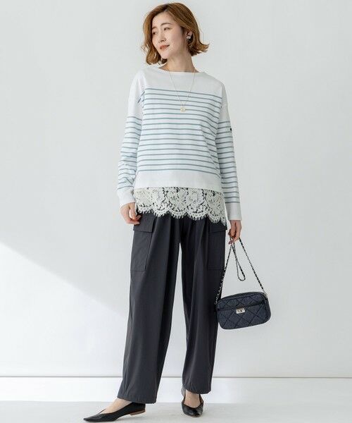 23区 今期【Oggi掲載】デニム キルティング ショルダーバッグ Oggi3月号掲載】デニム キルティング ショルダーバッグ