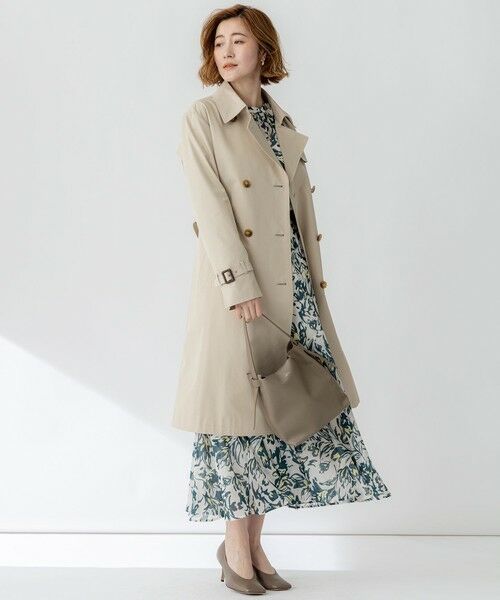 23区 / ニジュウサンク トレンチコート | エアータンブラー TCギャバジン ロング トレンチコート | 詳細8