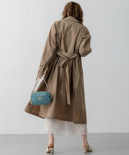 23区 / ニジュウサンク その他アウター | 【VERY3月号掲載/撥水加工/洗える】LIMONTA ハイカウントメモリータフタ コート | 詳細17