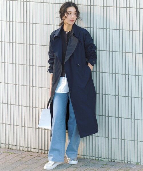 23区 / ニジュウサンク その他アウター | 【VERY3月号掲載/撥水加工/洗える】LIMONTA ハイカウントメモリータフタ コート | 詳細18