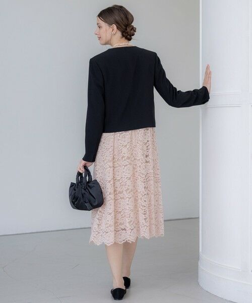 23区 / ニジュウサンク ノーカラージャケット | 【APPLAUDIR】クリアジョーゼット 3WAYコンパクトジャケット | 詳細17