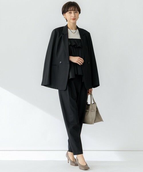 23区 / ニジュウサンク テーラードジャケット | 【Oggi3月号掲載/セットアップ対応】 ライトクロス ジャケット | 詳細13