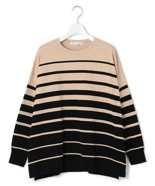 23区 / ニジュウサンク ニット・セーター | 【洗える】プレミアムビオコットン ボーダー ワイド ニット | 詳細4